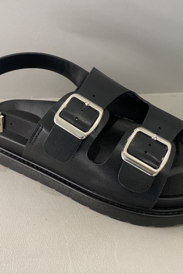 Sandały Buckle black 2