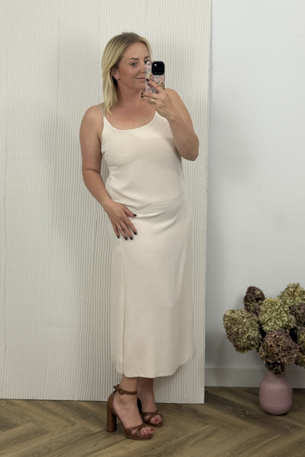 Sukienka Julie Beżowa 2